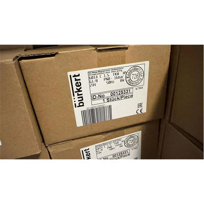 Corpo da válvula de solenoide Burkert de aço inoxidável NBR Selo 00125331 6014 0-16bar