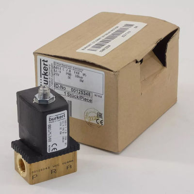 Sistema de controlo de fluidos Burkert - 125348 - válvula solenoide, 6014 00125348