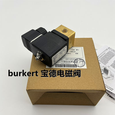 Burkert 6014 válvula solenoide 00125334 C2.0 FKM G1/8 0-10bar 24V 50HZ Tipo de placa