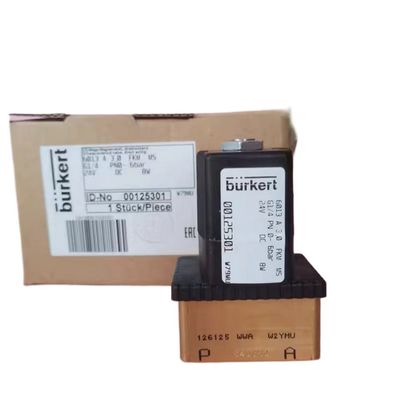 00308501 URKERT Válvula solenoide 5404 G1/2 2/2 Normalmente fechada 12 Flow Hole FKM Corpo de válvula de latão selado DC24V 8W 1-50bar