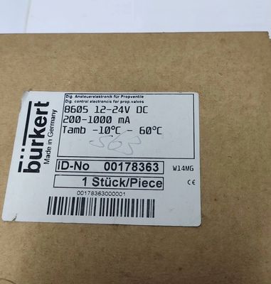 00308501 URKERT Válvula solenoide 5404 G1/2 2/2 Normalmente fechada 12 Flow Hole FKM Corpo de válvula de latão selado DC24V 8W 1-50bar