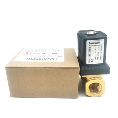 Corpo de válvula solenoide Burkert 00308120 G1 2/2 Normalmente aberto 25 Flow Hole FKM (Fluorrubber) Selo 8W 1-25bar