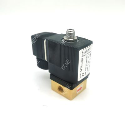 00122579 válvula eletromagnética G1 1/4 2/2 normalmente fechada 32 buraco de fluxo FKM (Fluorrubber) selado DC24V 8W 1-16bar