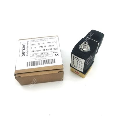 00122579 válvula eletromagnética G1 1/4 2/2 normalmente fechada 32 buraco de fluxo FKM (Fluorrubber) selado DC24V 8W 1-16bar