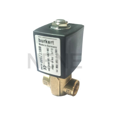 Burkert Solenoide 6013 Tipo de Ação Direta 00134243 2/2 Normalmente Fechado G1/8 polegada 2.5 Flow Hole FKM Seal 220VAC 8W 0~16bar