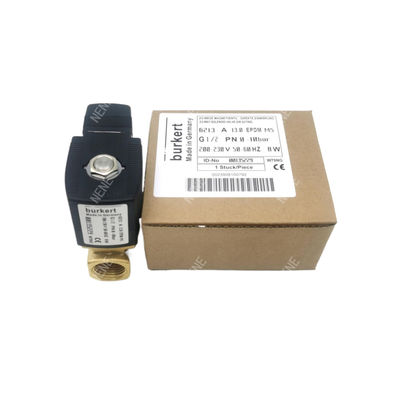 Válvula Solenoide Elétrica Burkert 00126092 6013 Tipo de Ação Direta G1/8 Inch 3.0 Flow Hole FKM Seal 24VAC 8W 0~10bar
