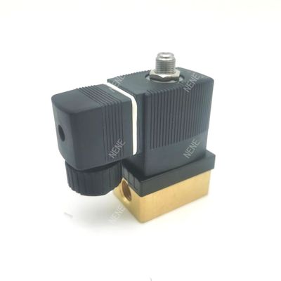 FKM Selo Solenoide G1/4 polegada G1/4 polegada 00125304 6013 Tipo Ação Direta 2/2 Normalmente Fechado 3.0 Flow Hole FKM Selo 220VAC 8W 0~10bar Corpo da válvula de latão