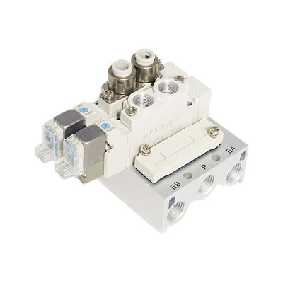 5 portas SMC válvulas solenoides vedação macia SY5220-6LZD-01 SY5220-5LZD-C6 SY5220-5LZD