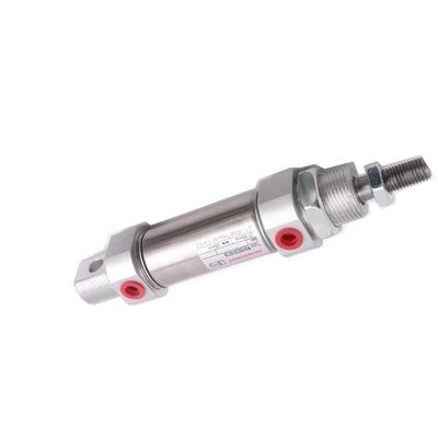 NORGREN Aço inoxidável RM/8016/M/15 Barril pistão cilindro pneumático 16Bore Série ISO Roundline Operação de dupla ação para operação