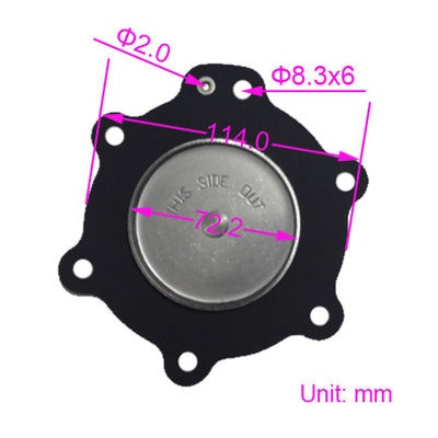 C113825 ASCO Pulse Valve Diaphragm 1.5 Inch kits de reparação SCG353A045 Aplicações Industriais