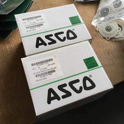 ASCO C113444 Kit de reparação do diafragma Nitrile/Viton para válvula de solenoide de pulso SCG353A044