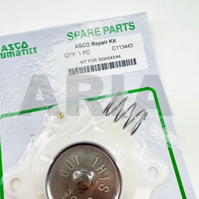 ASCO G353A041 G353A042 Kit de reparação do diafragma da válvula de pulso C113443 NBR TPE (branco)
