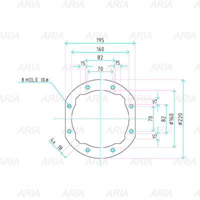 ASCO 3'' SCEX353.060 Kit de reparação do diafragma da válvula de pulso C113928