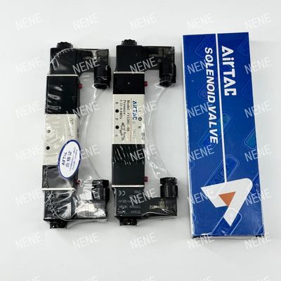 4V130C-M5 AIRTAC válvula eletromagnética AC220V DC24V à prova de explosão 5/3 vias