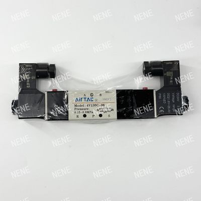 Válvula eletromagnética 4V130P-06 AIRTAC para controle de ar preciso na faixa de pressão de 0,15 a 0,8 MPa