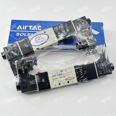 Válvula eletromagnética 4V130P-06 AIRTAC para controle de ar preciso na faixa de pressão de 0,15 a 0,8 MPa
