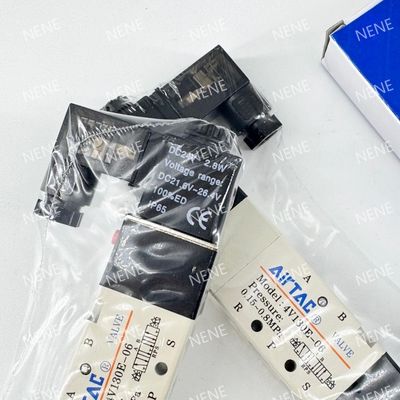 4V230C-08 válvula electromagnética AIRTAC para fluidos de precisão Regulamento 5 porta 3 posição