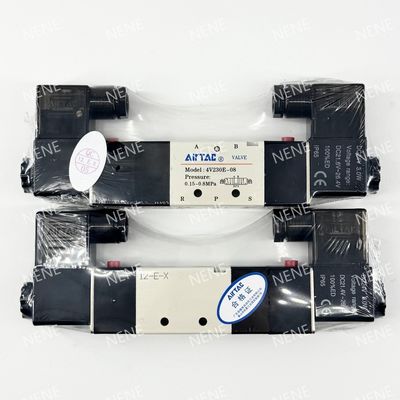 Valva solenoide 4V330C-08 AIRTAC para ar 0,15 a 0,8 MPa 21 a 114 Psi Ar fluido