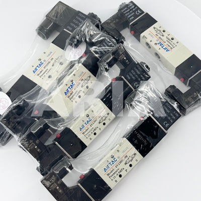 Válvula solenoide industrial 4V120-06 DC12V AC110V Airtac 4V120-M5