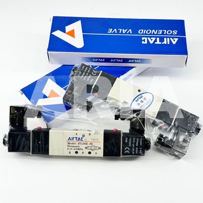 Airtac Solenoide Air Valve ((5/2,5/3 way) - 4V130E06FIG 4V130E-06 4V130P-06