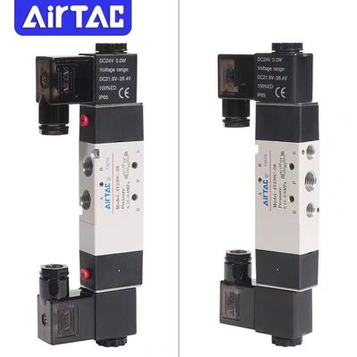 Airtac 4V230C-08: válvula de ar solenoide - 4V230C08B AC220V DC24V