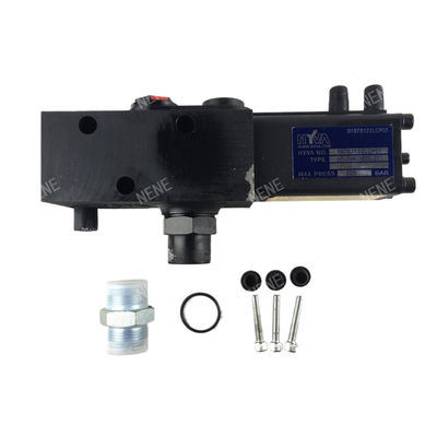 14867322 HYVA PT1220 Controles de Caminhão Basculante de Pressão Única PT1220-220 Liga de alumínio preto aço inoxidável