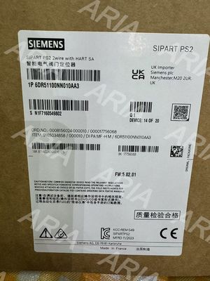 6DR5110-0NN01-0AA3 SIEMENS SIPART PS2 posicionador eletropneumático inteligente para pneumática linear e rotação parcial..