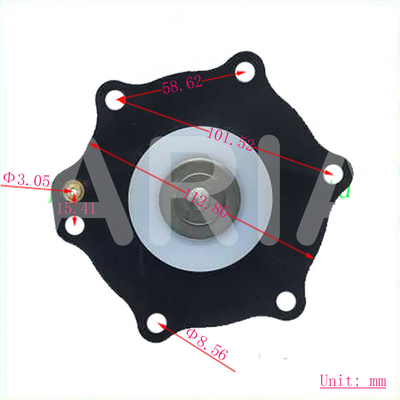 MD03-40 Diafragma para válvula de pulso de Taeha TH-5440-B TH-4440-B MD02-40 1,5"