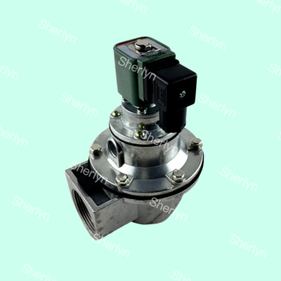 BFEC DMF-Z-40S Stainless Steel 1.5'' Right Angle Baghouse Pulse Jet Valve 24VDC 220VAC