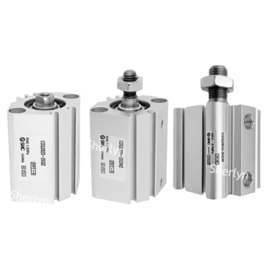 SMC Série CQ2 cilindro compacto CQ2A12-15D Tipo padrão duplo de acção bastão único