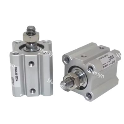 CQ2A12-35D Cilindro Compacto SMC Tipo Padrão Dupla Ação Haste Simples Série CQ2