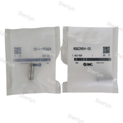 Conector Rápido Reto em Metal Aço Inoxidável SMC KQG2H04-06 4E2-8ER/KQ2A41