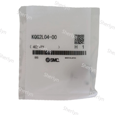 Cotovelo de encaixe rápido em aço inoxidável SMC KQG2L10-02S, 10 mm X R1/4, cotovelo de 90°, encaixe One-Touch, 4E2-1EY/KQ2A88