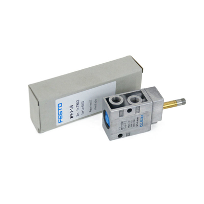 Válvula Festo MFH-3-1/8 7802, Tiger Classic, 3/2 fechada mec spr, G 1/8 fêmea, 1.5-8 bar