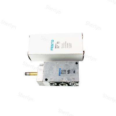 FESTO MFH-5-1/4 Válvula Solenoide 5/2, Retorno por Mola, Monostável, G 1/4, Série MFH