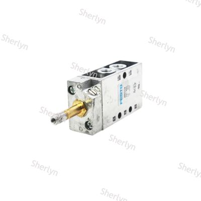 MFH-5-1/8 FESTO válvula solenoide 5/2, retorno da mola, 1,8-8 Bar, G1/8