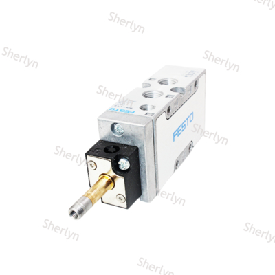 Válvula solenoide pneumática de ação elétrica G1/4 para automação industrial