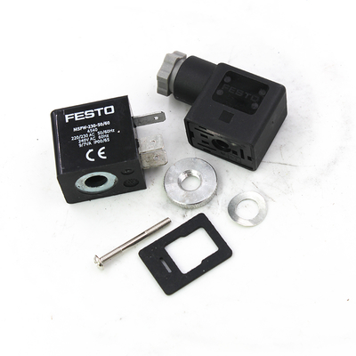 Bobina de solenóide MSFW-230-50/60 | Festo 4540 IP65, 230VAC, palhetas para MSSD-F 3 pinos