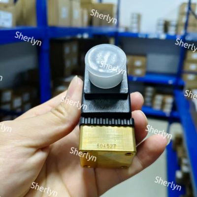 Burkert 00125334 Válvula Solenoide de Duas Posições e Três Vias Série 6014 C Normalmente Fechada G1/8 Corpo da Válvula em Latão