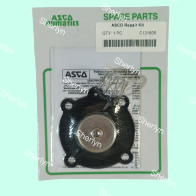ASCO C131606 Kit de reparação do diafragma Adequado para SCE238D004 SCE238D009 Diafragma da válvula de água NBR/VITON