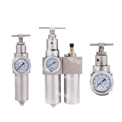 SR600 lubrificador pneumático de ar com corpo de aço inoxidável SUS316