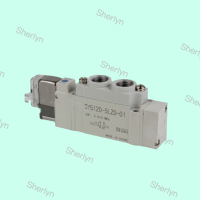 Válvula solenóide SMC Série SY SY5220-6LZD-C8 DC12V Encanamento One Touch
