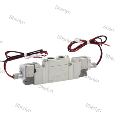 Válvula solenóide SMC Série SY SY5220-6LZD-C8 DC12V Encanamento One Touch