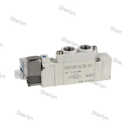 Valva solenoide SMC SY3120-6LZD-C4 SY3000 Série 12VDC