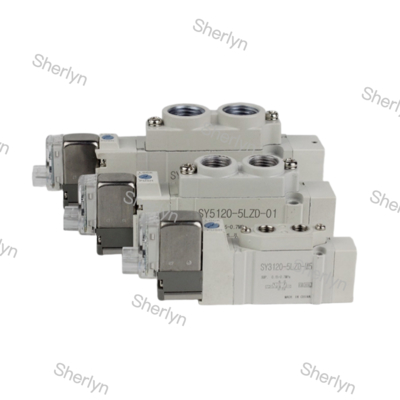 Valva solenoide SMC SY3120-6LZD-C4 SY3000 Série 12VDC