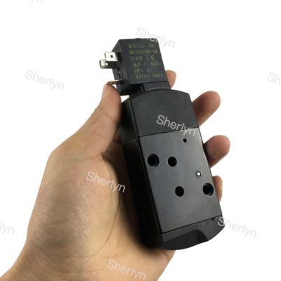 SCG551A017MS ASCO Válvula Solenoide de Duas Posições Cinco Vias Duas Posições/Três Vias