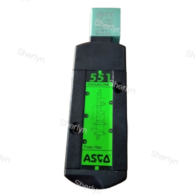 SCG551A017MS ASCO Válvula Solenoide de Duas Posições Cinco Vias Duas Posições/Três Vias