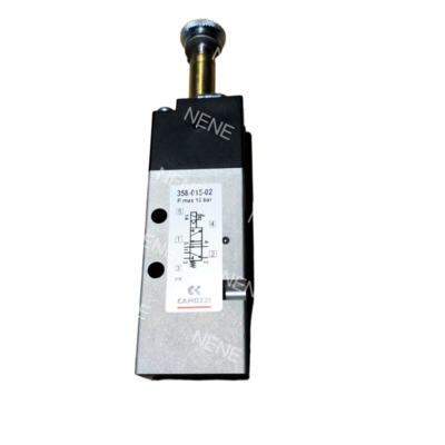 CAMOZZI 358-015-02-G77 Válvula Solenoide 5/2 Vias 1/8" 24V DC 3.1W /48V AC 3.8VA