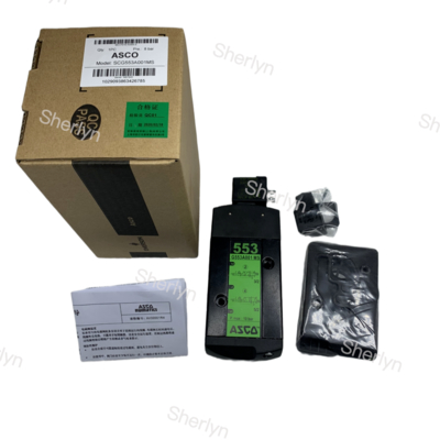 SCG553A001MS Válvula Solenoide ASCO 3/2 Vias Série 553