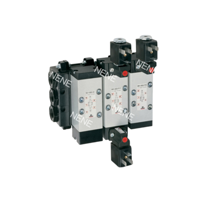 CAMOZZI 952-000-P15-23-G77 Automatização Solenoide válvula 5/2 Way Solenoide único 24VDC